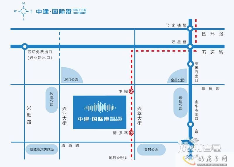 位置交通图