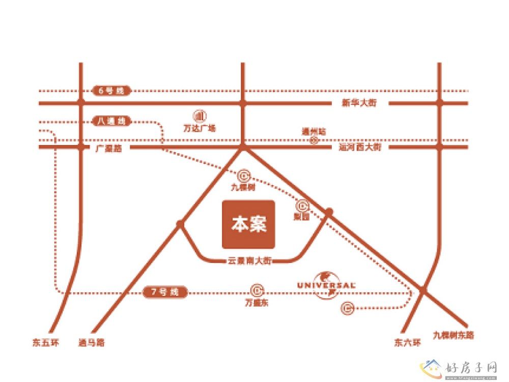 位置交通图