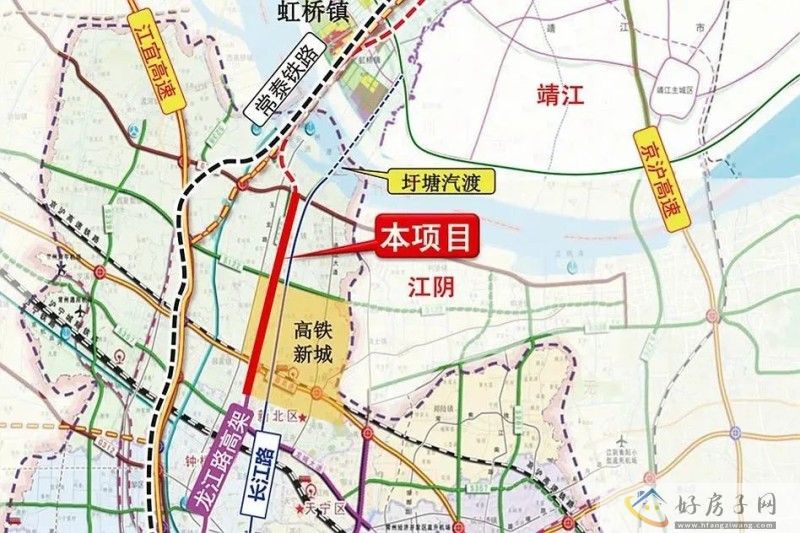 重磅！龙江路高架北延今日正式开始施工！总投资约40亿元            </h1>(图2)
