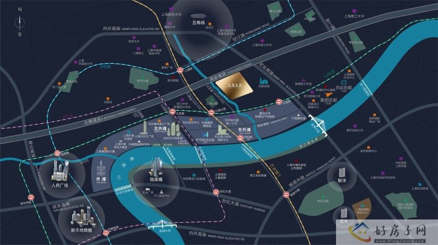 上海杨浦金隅外滩东岸可以买吗？交通方便吗？            </h1>(图1)