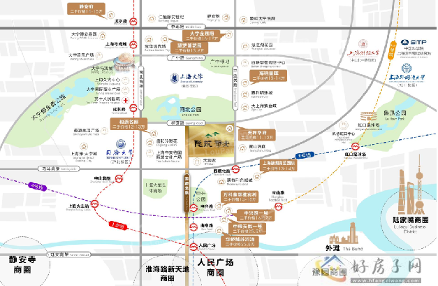 上海静安区隐筑静安周边配套怎么样？交通方便吗？            </h1>(图1)