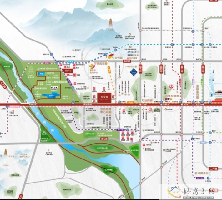 北京中海长安誉怎么样?地铁旁，低密改善洋房!            </h1>(图2)