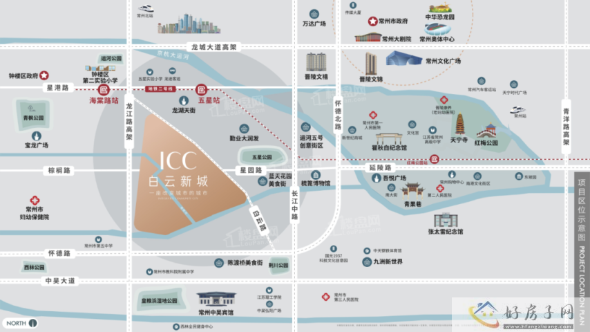 常州ICC白云新城晋陵文华怎么样？位置好不好？值得购买吗？            </h1>(图3)