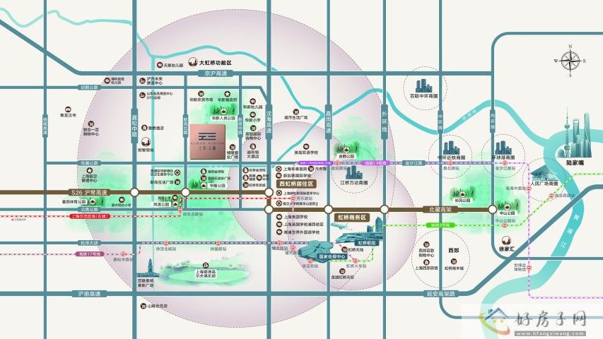 上海上实云端周边商场多吗？生活方便吗？            </h1>(图1)