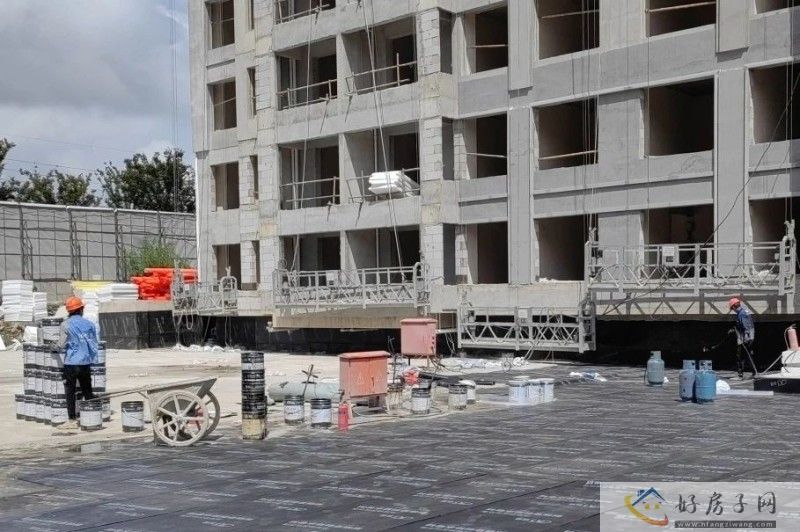 实景呈现！上海宝山天铂建完了吗？不惧高温，力保品质！            </h1>(图2)