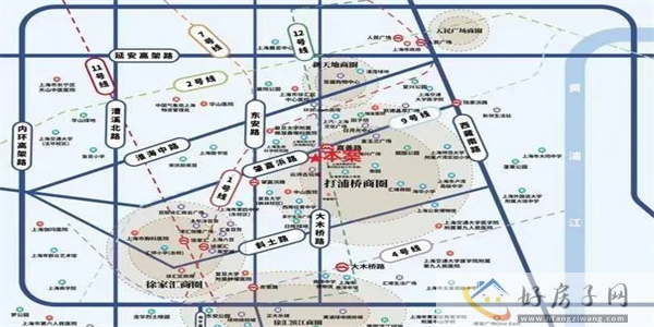上海买房推荐!兵工大厦怎么样?双轨口20米，地铁0距离            </h1>(图1)