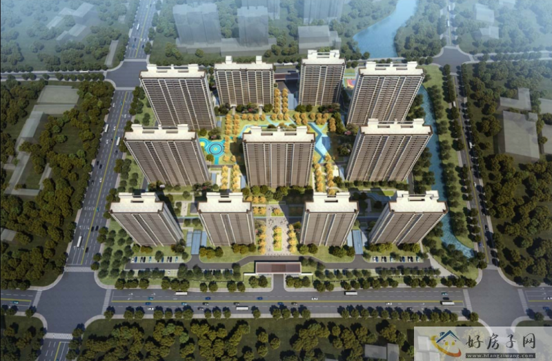 常州又一地块设计方案公布，紧靠公园！拟建11栋20-27F住宅            </h1>(图2)