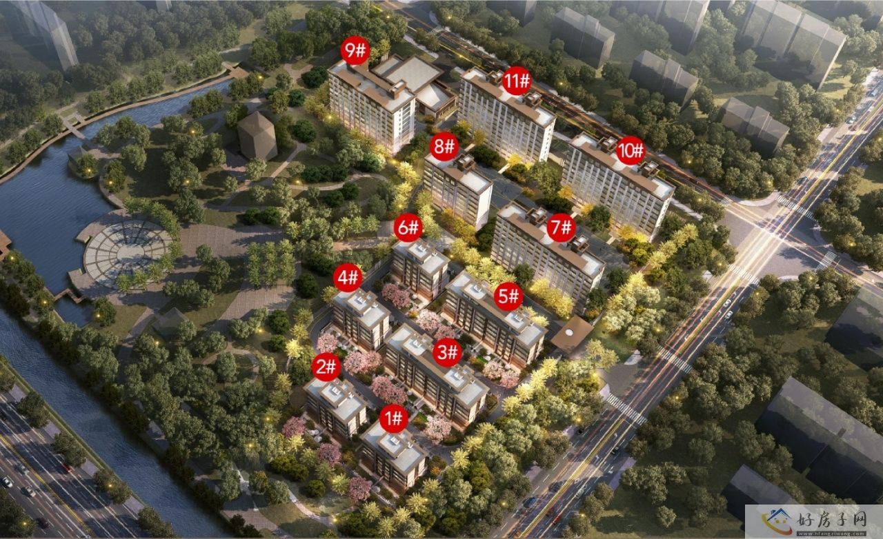 常州又一地块设计方案公布，紧靠公园！拟建11栋20-27F住宅            </h1>(图6)