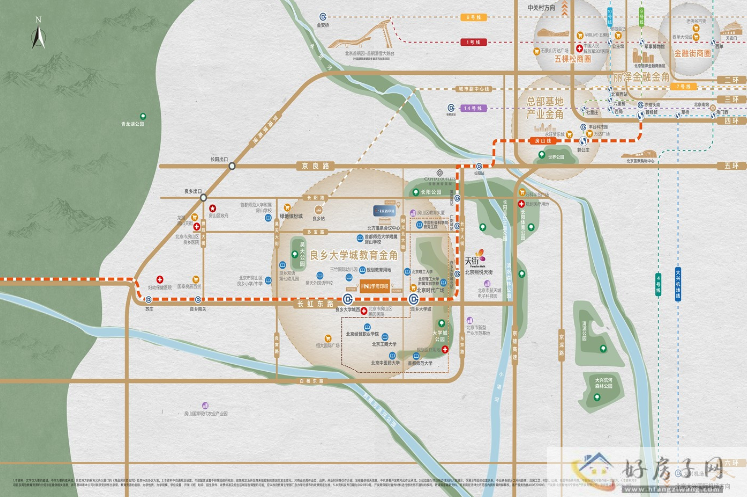 北京中建学府印悦二期怎么样?54~120㎡全维科技学府美宅            </h1>(图2)
