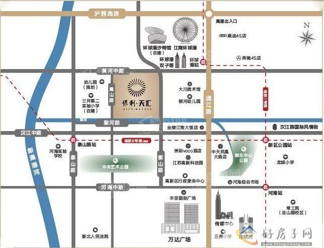 新市府当红热盘保利天汇地理位置怎么样？适合改善置业吗？            </h1>(图3)