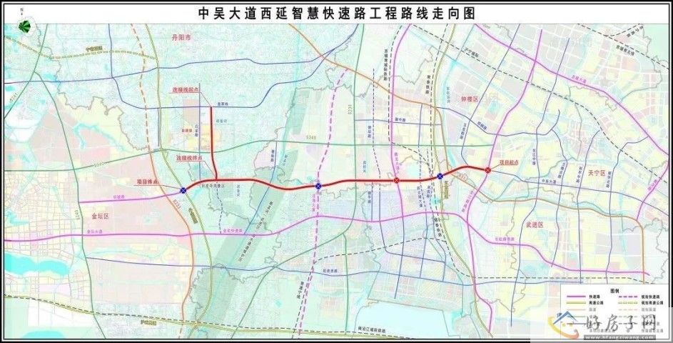 常州利好消息！中吴大道西延智慧快速路工程有实际性进展            </h1>(图3)