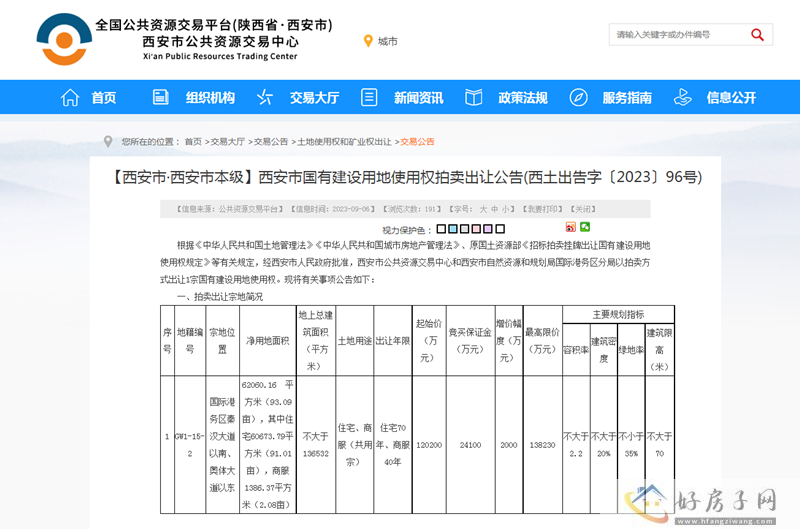国际港务区推出2宗330亩商住用地            </h1>(图2)