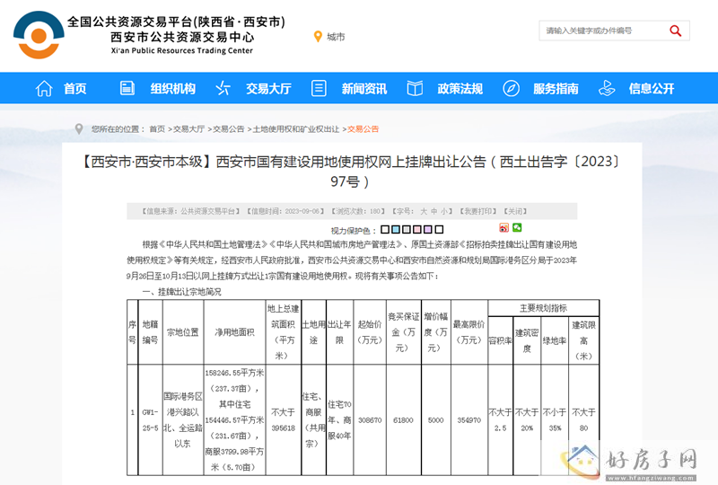 国际港务区推出2宗330亩商住用地            </h1>(图1)