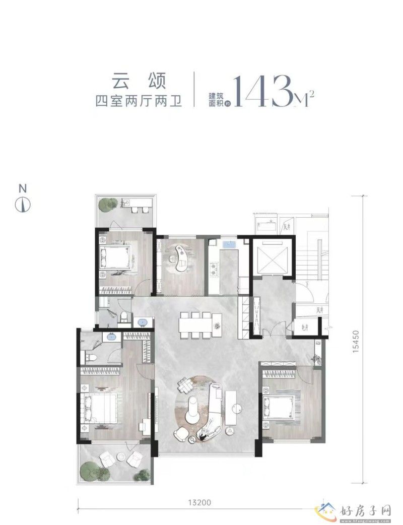 龙翔奥城云玺怎么样 龙翔奥城云玺户型            </h1>(图6)