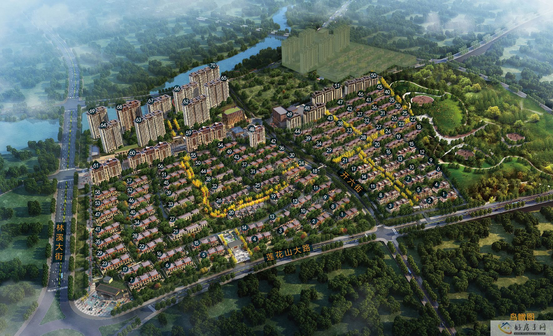 重庆10月买房攻略新房源澳海富春山居、贵博金海湾哪个优势多            </h1>(图1)